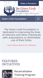 Mobile Screenshot of givenlimb.org